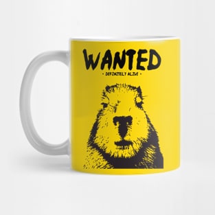 Wanted Capybara Mug